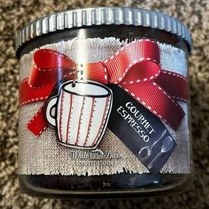 Gourmet Espresso 3 wick candle bath and body works
